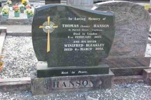 Hanson Thomas (Tom) St Patrick Street